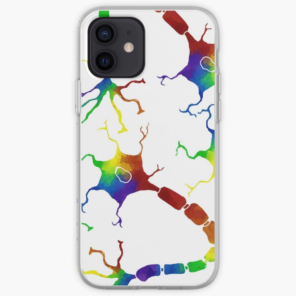 Rainbow Neuron iPhone Soft Case
