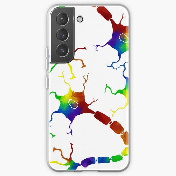 Rainbow Neuron Samsung Galaxy Soft Case