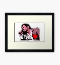 Duchovniacs Love David Framed Print