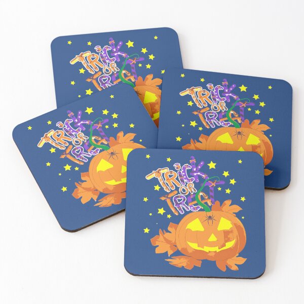 Item preview, Pumpkin, Spider and Stars: Tricks or Treats designed and sold by Elnica.