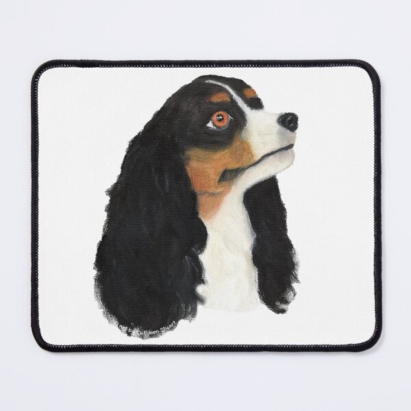 Item preview, King Charles Cavalier Spaniel - Cute Dog - Oil Painting designed and sold by Art by Kathleen Stuart.