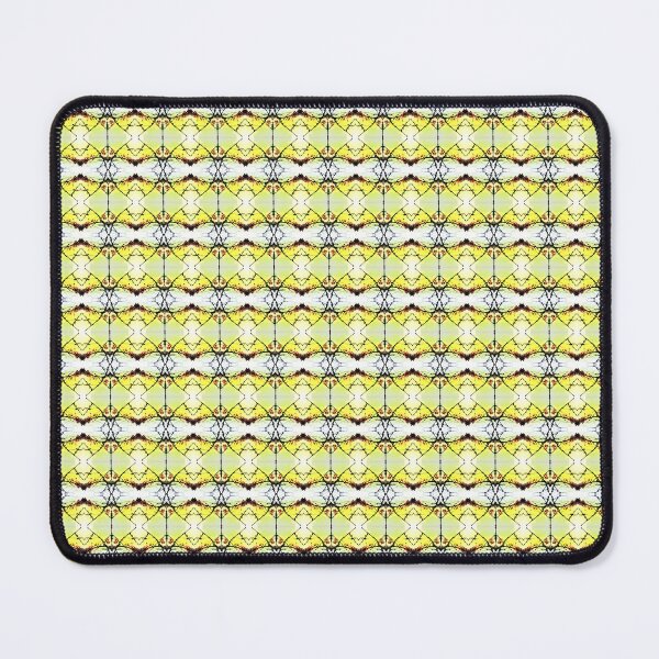 Item preview, red Malus Radiant crab apple blossoms #7, yellow tint pattern designed and sold by Dawna Morton.