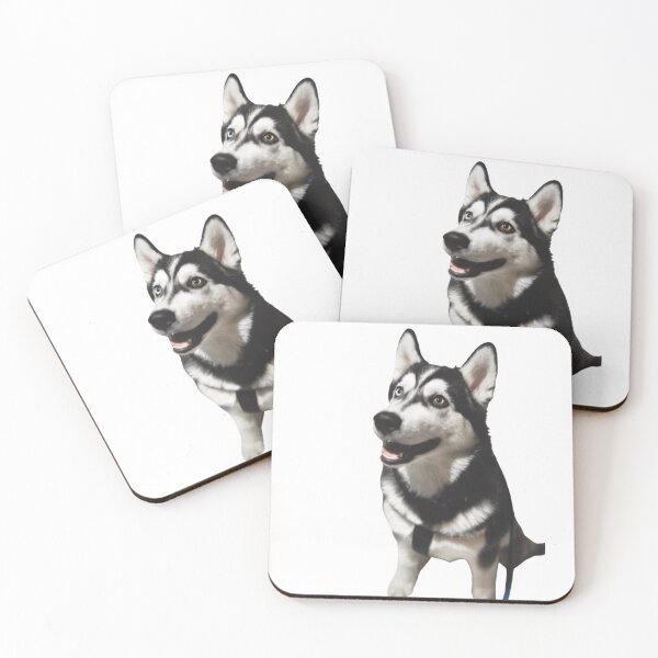 Item preview, siberian husky sticker  designed and sold by Design Busters.