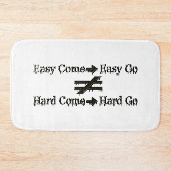 Item preview, Easy Work And Hard Work Relationship Design. Buy Now designed and sold by Health And Fitness Posts e-Store.