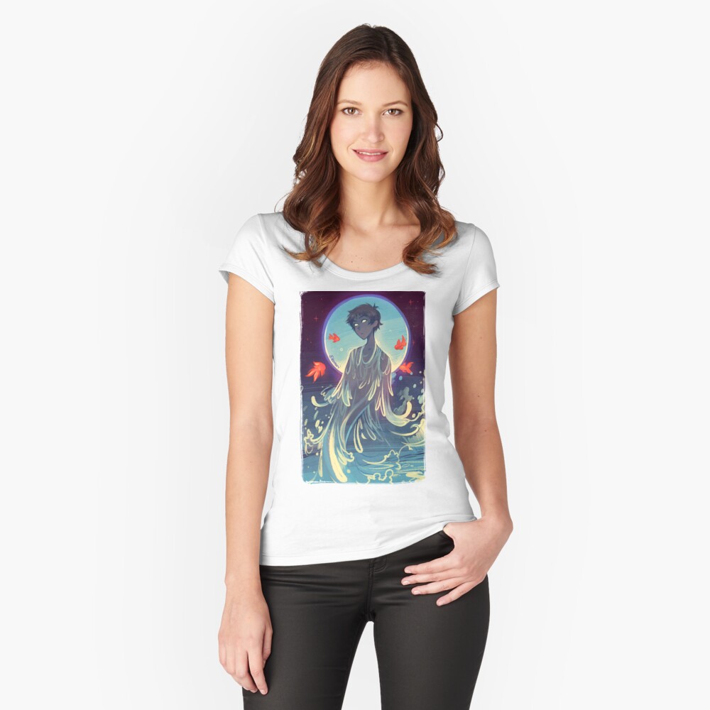 Item preview, Fitted Scoop T-Shirt designed and sold by Elentori.