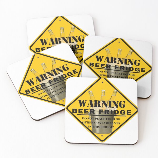 Item preview, Copy of Copy of Warning Beer Fridge Magnet. Do not Place Food or Other Contaminants in This Fridge designed and sold by Orgoss.