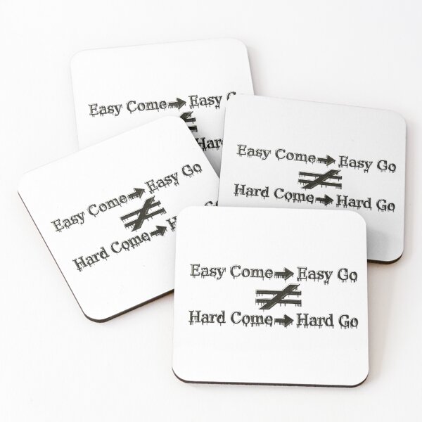 Item preview, Easy Work And Hard Work Relationship Design. Buy Now designed and sold by Health And Fitness Posts e-Store.