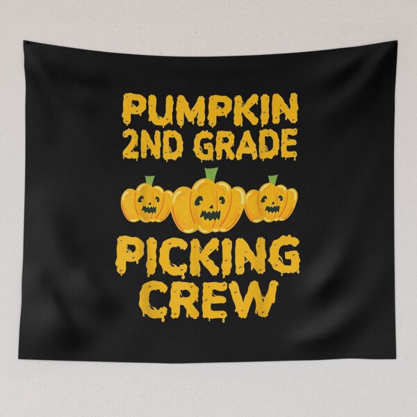 Item preview,  Halloween Pumpkin 2nd Grade Picking Crew 2021 Funny Kids Boy designed and sold by bonytmrz.