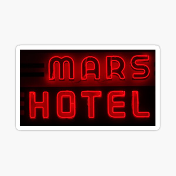 Is there Life on Mars? Sticker