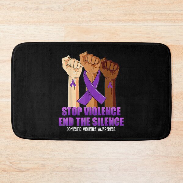 Item preview,  Violence Domestic Awareness Stop End Silence Hand designed and sold by sandyq55.