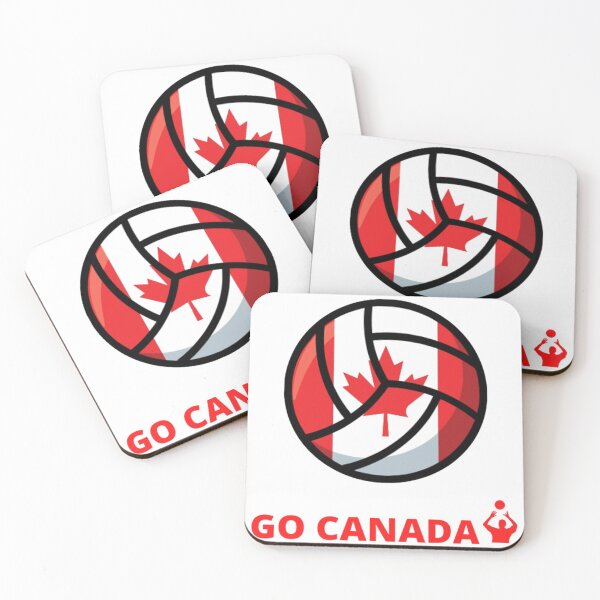 Item preview, VOLLEYBALL - GO CANADA! CHEER AND SUPPORT designed and sold by MrCreativeArts.