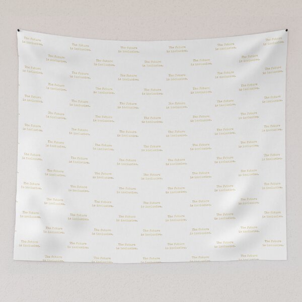Item preview, The Future Is Inclusive - Cute Design designed and sold by AscendMerch.