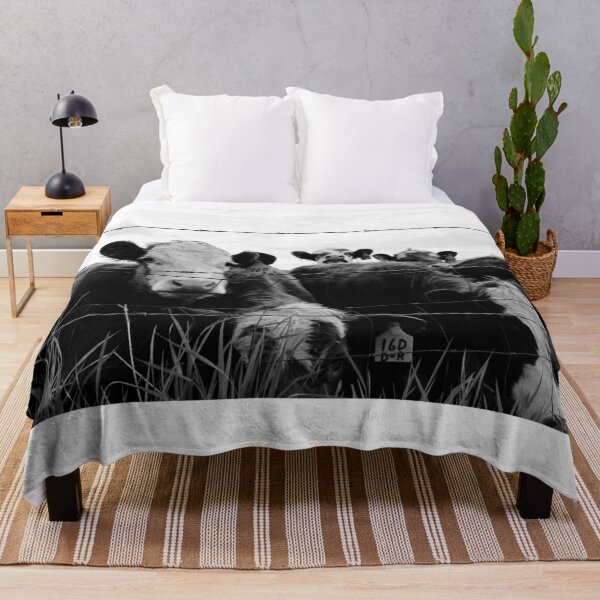 Item preview, Curious Cattle Black & White designed and sold by madibroo.