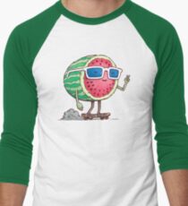 Watermelon Skater Men's Baseball ¾ T-Shirt