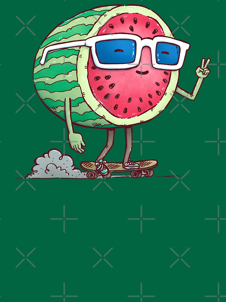 Thumbnail 7 of 7, Classic T-Shirt, Watermelon Skater designed and sold by nickv47.