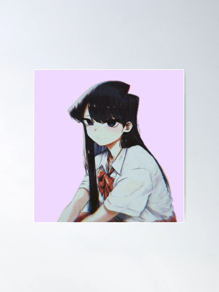 Komi-san Cat Ears Poster for Sale by darkerart