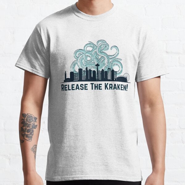  NHL Seattle Kraken Hibiscus Beach Premium T-Shirt : Clothing,  Shoes & Jewelry