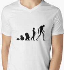 Droid Evolution Men's V-Neck T-Shirt