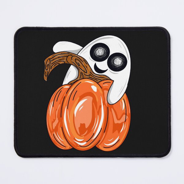 Item preview, Smiling Ghost With Pumpkin  designed and sold by missmann.