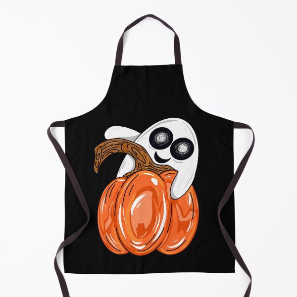 Item preview, Smiling Ghost With Pumpkin designed and sold by missmann.