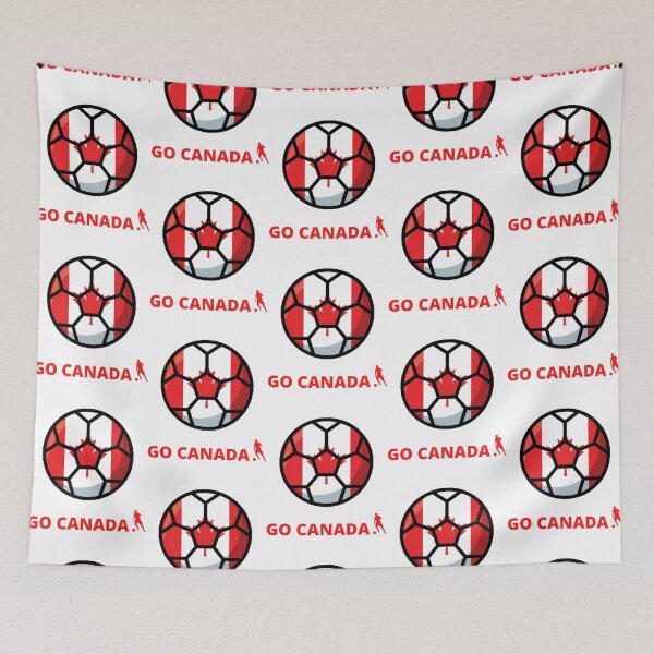 Item preview, SOCCER - GO CANADA! CHEER AND SUPPORT designed and sold by MrCreativeArts.