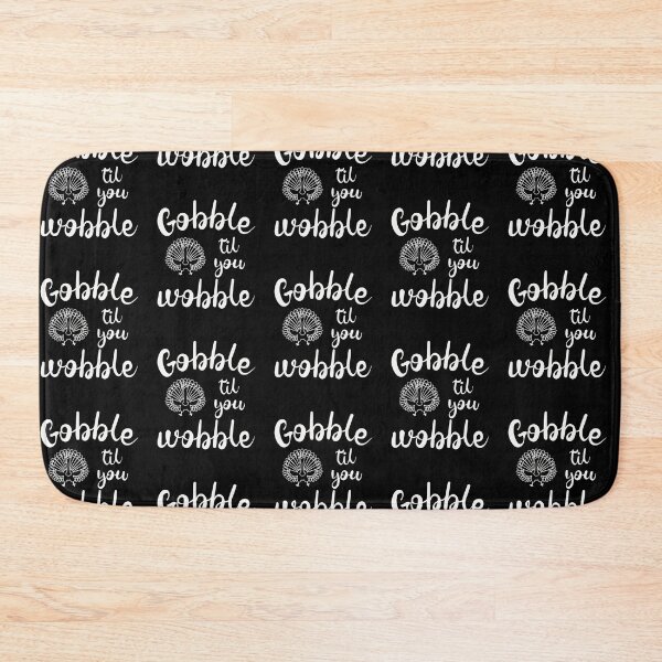 Item preview, Gobble Til You Wobble Funny Thanksgiving designed and sold by EstelleStar.