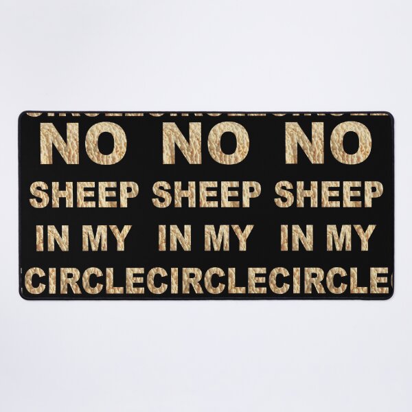 Item preview, no sheep in my circle designed and sold by creative555.