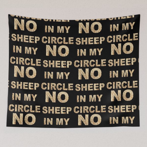 Item preview, no sheep in my circle designed and sold by creative555.