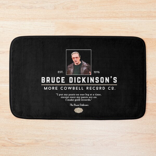 Item preview, Bruce Dickinson's More Cowbell Record Co. - logo designed and sold by Primotees.
