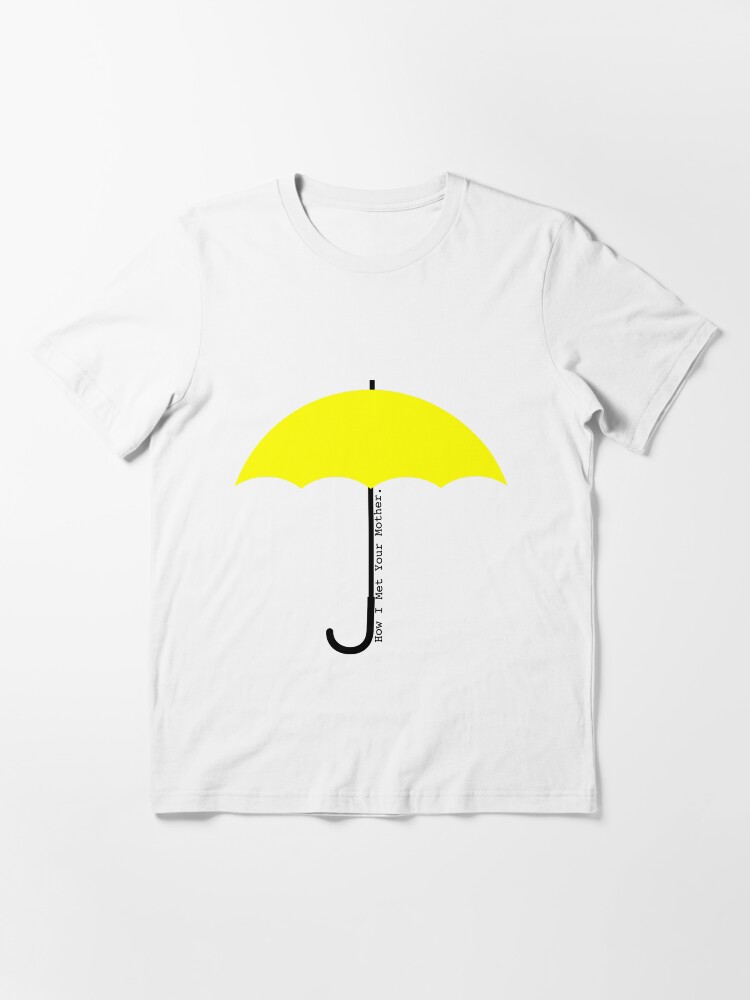 yellow umbrella t shirt