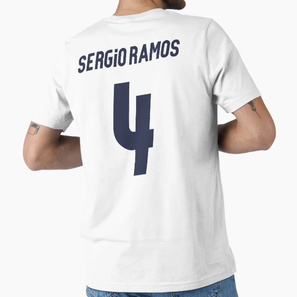 Football Shirt Camiseta Sergio Ramos El Corte Ingles Camiseta De