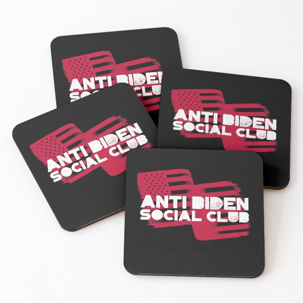 Item preview, Anti Biden Social Club American Flag Red designed and sold by notasimp.