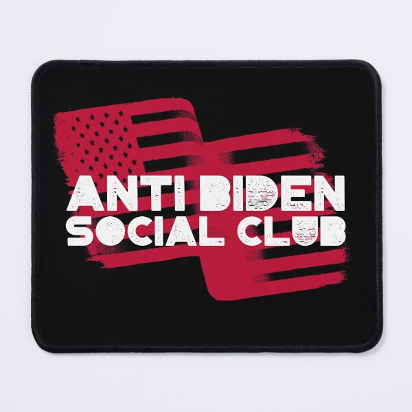 Item preview, Anti Biden Social Club American Flag Red designed and sold by notasimp.