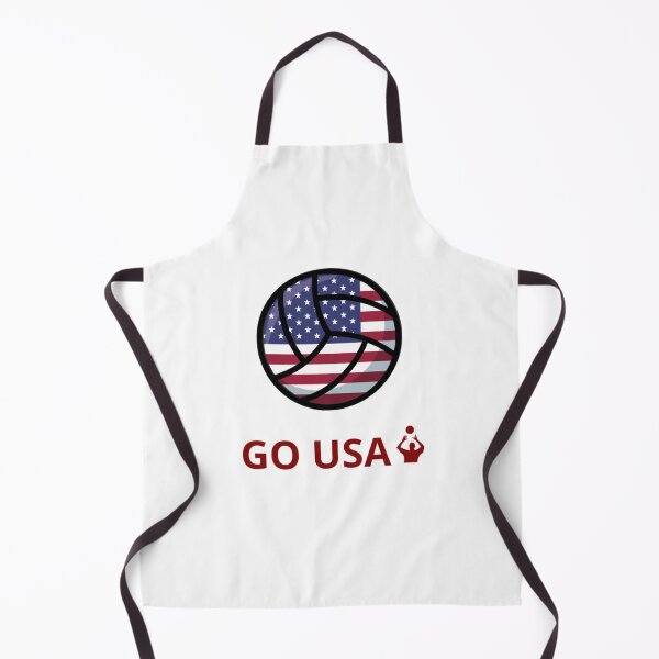 Item preview, VOLLEYBALL - GO USA! - CHEER AND SUPPORT designed and sold by MrCreativeArts.