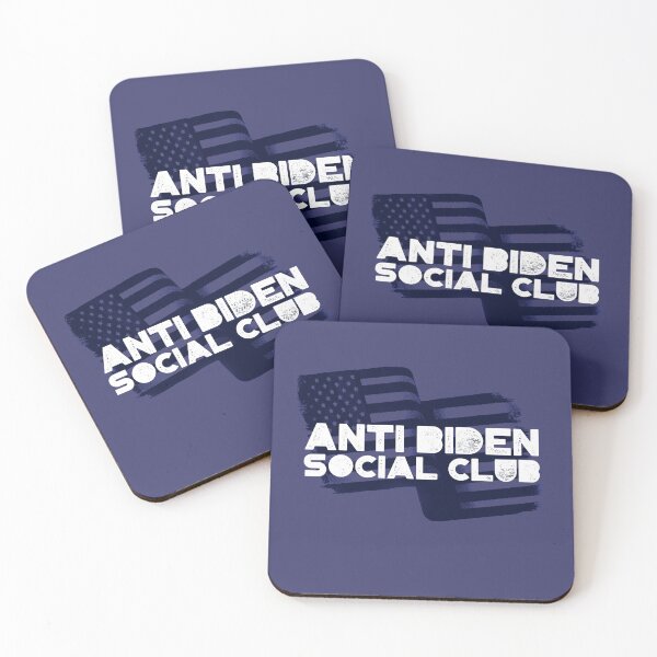 Item preview, Anti Biden Social Club American Flag Blue designed and sold by notasimp.