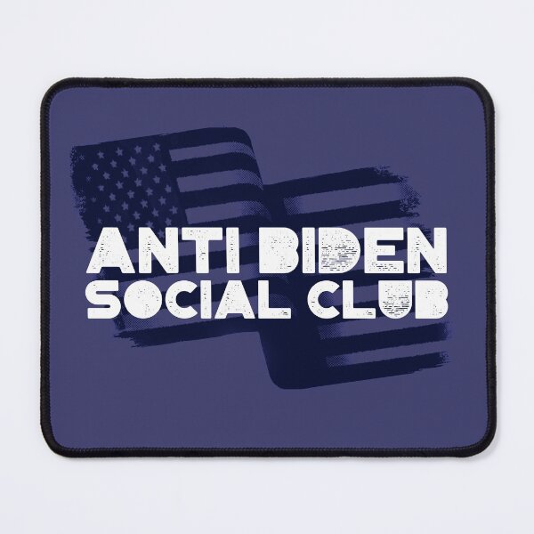 Item preview, Anti Biden Social Club American Flag Blue designed and sold by notasimp.