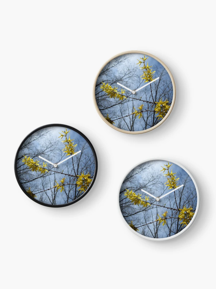 Thumbnail 3 of 4, Clock, Spring Fling designed and sold by RVogler.