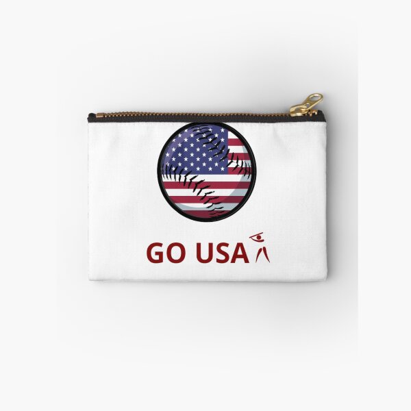 Item preview, BASEBALL - GO USA! - CHEER AND SUPPORT designed and sold by MrCreativeArts.