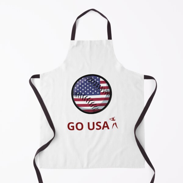 Item preview, BASEBALL - GO USA! - CHEER AND SUPPORT designed and sold by MrCreativeArts.