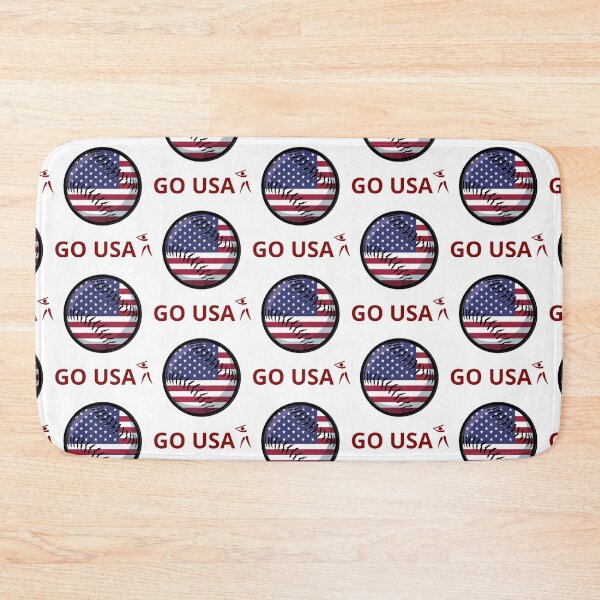 Item preview, BASEBALL - GO USA! - CHEER AND SUPPORT designed and sold by MrCreativeArts.
