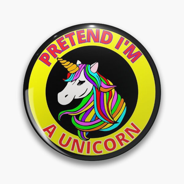 Artikelvorschau, Tu so, als wäre ich ein Einhorn Buntes Einhorn entworfen und verkauft von RGRamsey.