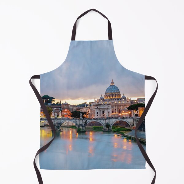 Item preview, Ponte Sant'Angelo in Rome Italy at dusk designed and sold by mycloudzdesign.