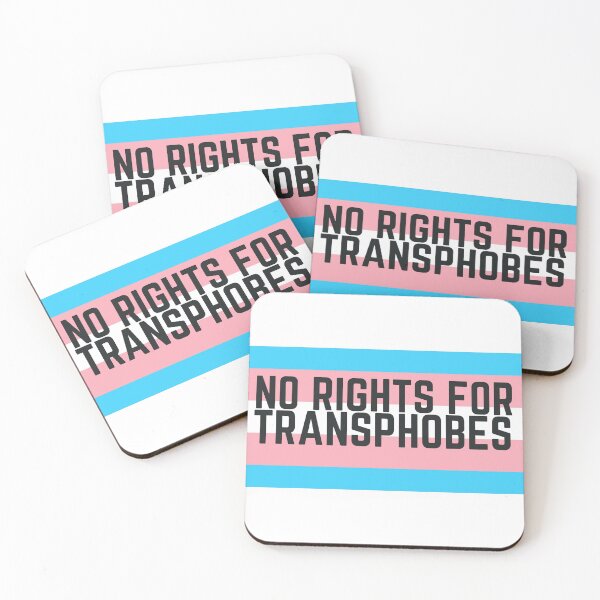 Item preview, NO RIGHTS FOR TRANSPHOBES designed and sold by goblinbabe.