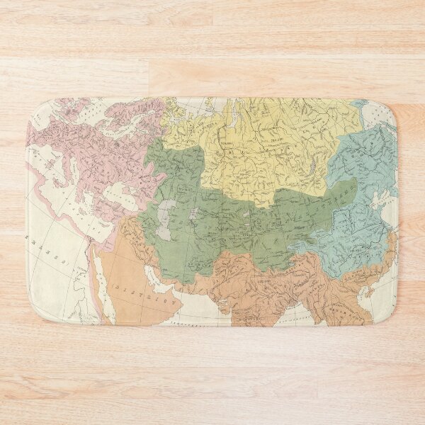 Item preview, Rivers of Asia and Europe in 19th designed and sold by ganje.