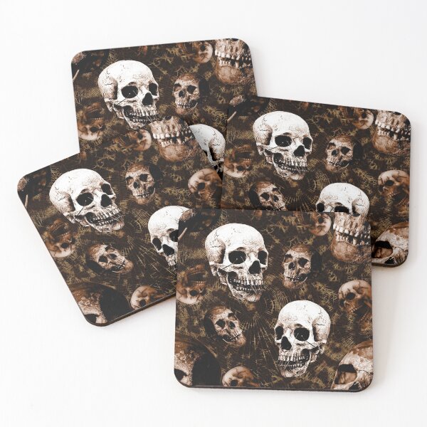 Item preview,  skulls Halloween Print | Spooky Halloween | Creepy Halloween designed and sold by RSDigitalPrintDesign.