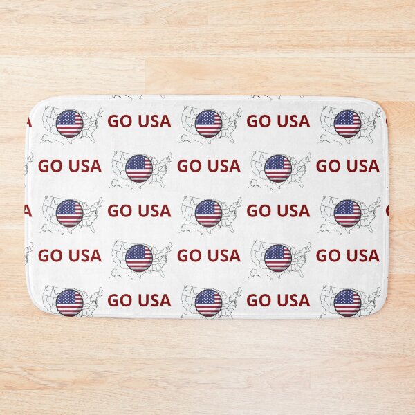 Item preview, GO USA! - FLAG AND COUNTRY - CHEER AND SUPPORT designed and sold by MrCreativeArts.