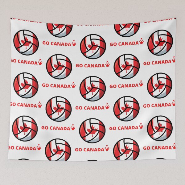 Item preview, VOLLEYBALL - GO CANADA! CHEER AND SUPPORT designed and sold by MrCreativeArts.