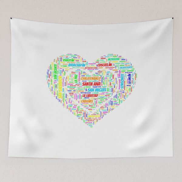 Item preview, Heart cities of El Salvador designed and sold by Salvatienda.