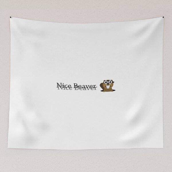 Item preview, Nice Beaver Logo designed and sold by Huskyyy Designs.