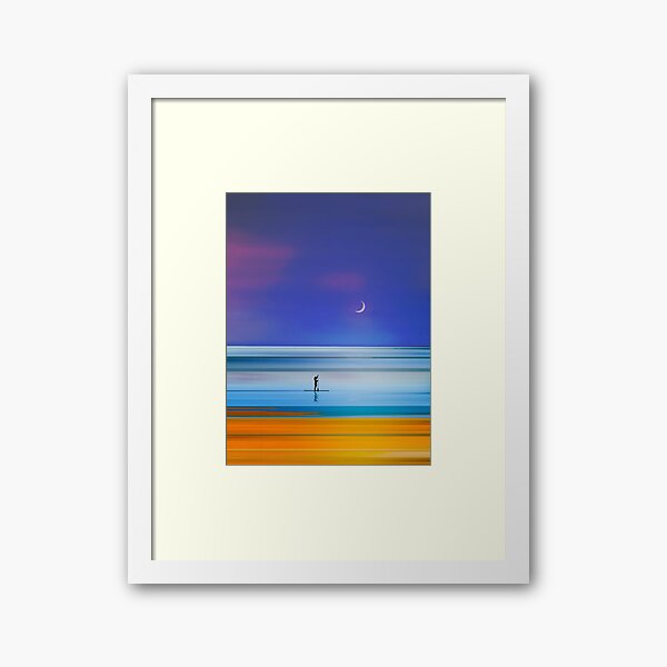MAY YOU FIND MOONBEAMS TOO Framed Art Print